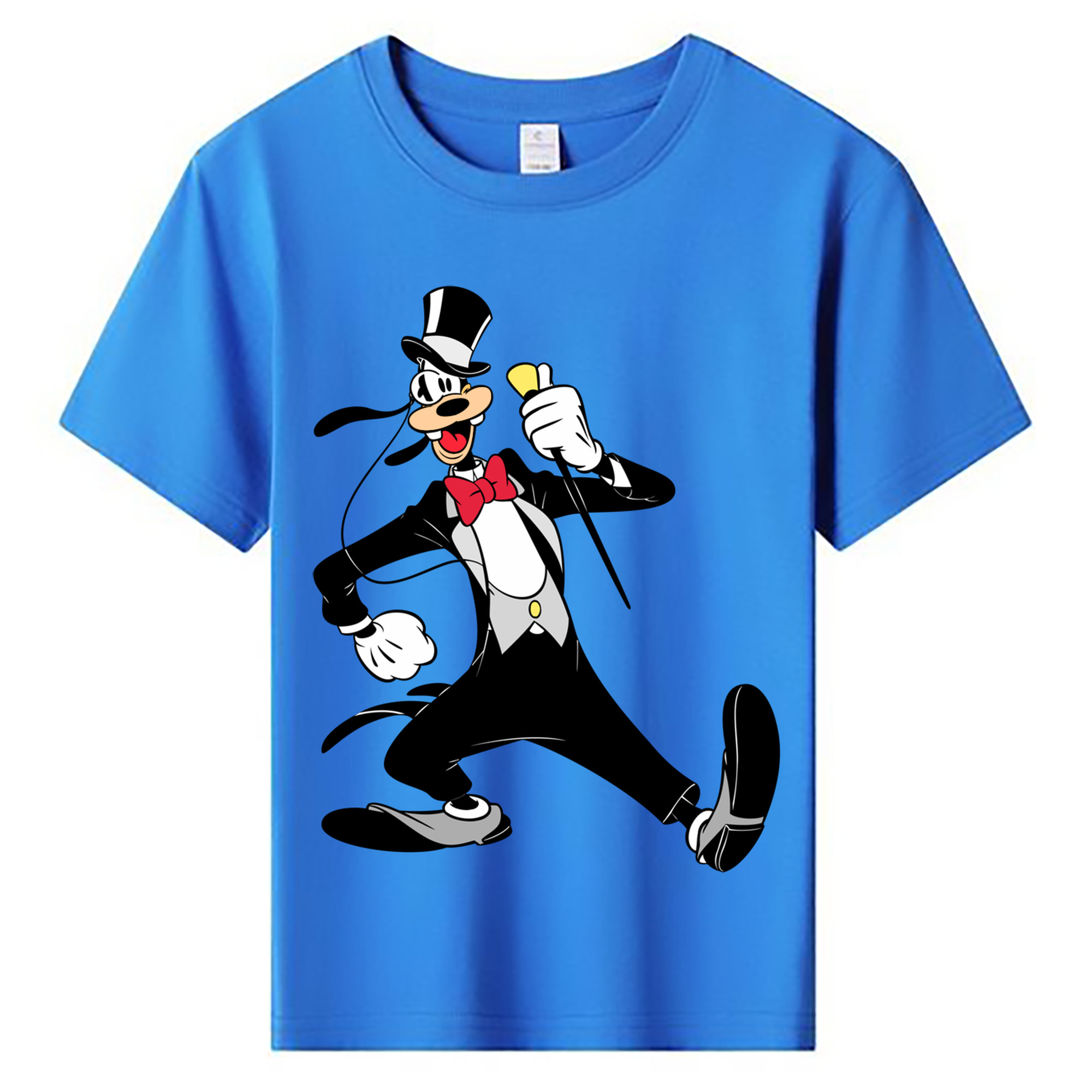 ミッキーマウス Mickey Mouse 綿100％キッズTシャツ（フロントプリント）